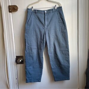 Everlane Women’s Utility Barrel Pant - blue